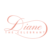 DThe Celebrant logo peach on white