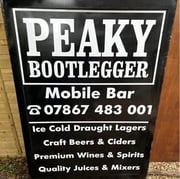 Peaky Bootlegger Mobile Bar Logo - Square